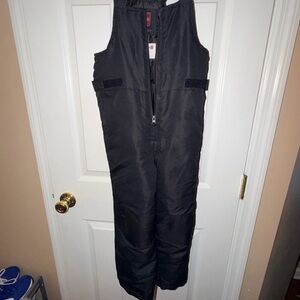 Swiss Tech Black Snow Bib Overalls